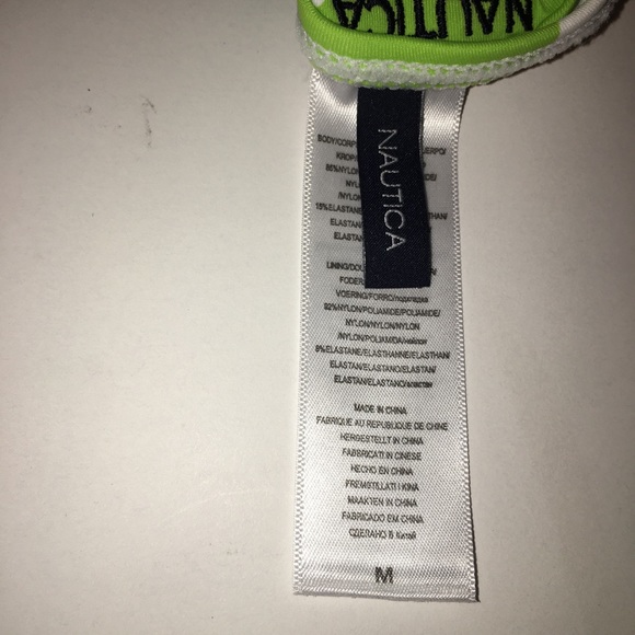 Nautica swimsuit one piece Size M New W/tags - Picture 5 of 6